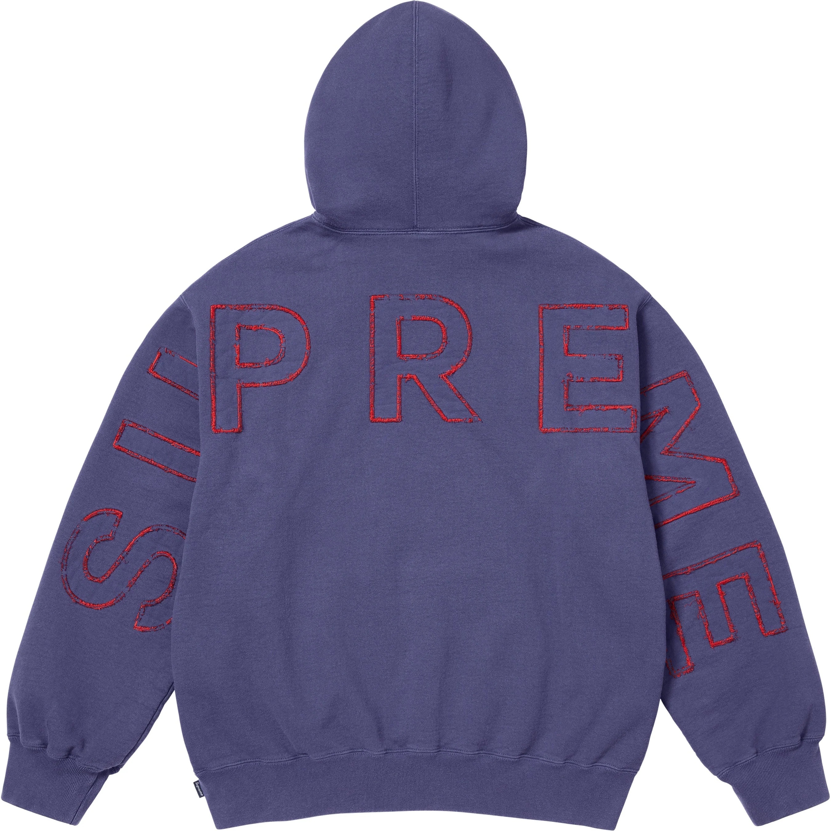 Frayed Hooded Sweatshirt view 10